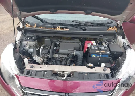 2021 Mitsubishi Mirage Carbonite Edition/Es/Le из США, поврежденный, VIN ML32AUHJ8MH004754